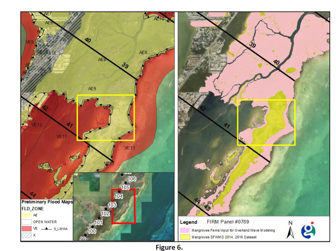 Zoning map of the Florida Keys