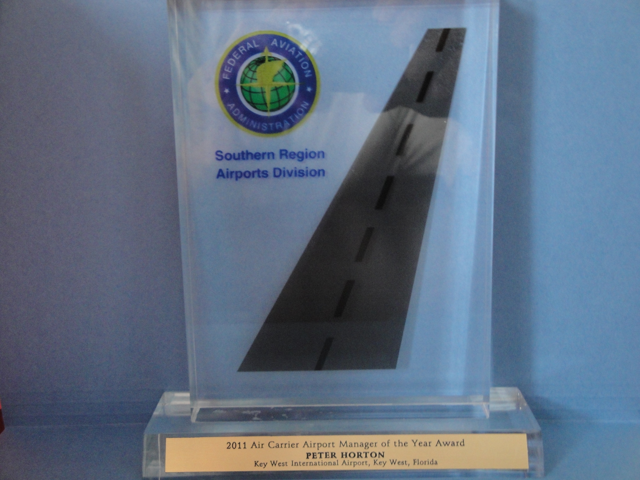 2011 Air Carrier Airport Manager of the Year Award
